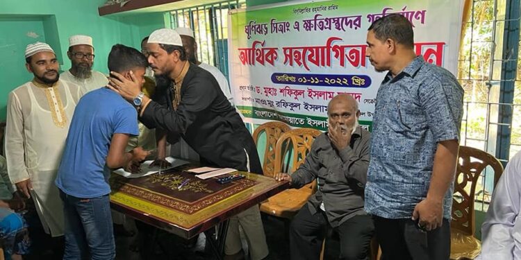 বাউফলের জনগণের যেকোনো দুর্যোগে-দুর্ভোগে আমরা পাশে আছি থাকবো