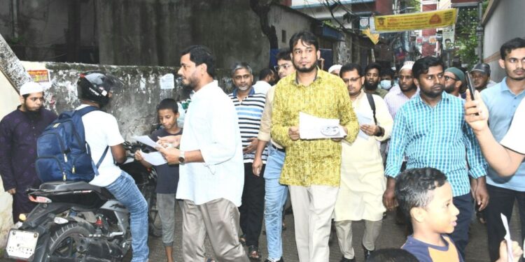 মানুষের অধিকার আদায়ের চলমান আন্দোলনকে চূড়ান্ত পর্যায়ে নিয়ে যেতে শান্তিপূর্ণ সমাবেশে অংশ গ্রহণ করুন