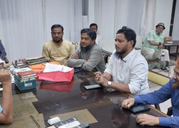 বাংলাদেশ টেলিভিশনের উর্ধতন কর্মকর্তাদের সাথে ঢাকা মহানগরী দক্ষিণ জামায়াত নেতৃবৃন্দের সৌজন্য সাক্ষাৎ