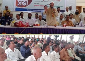 বাউফলে হিন্দু ধর্মালম্বীদের সাথে জামায়াতে ইসলামীর মতবিনিময়