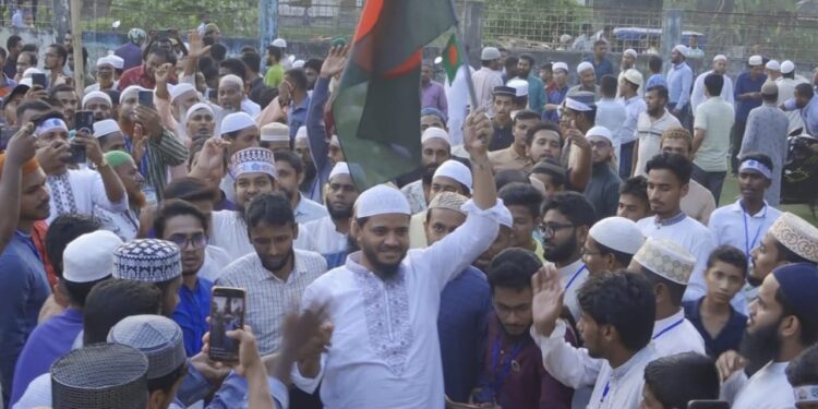 বাউফলের মদনপুরা ইউনিয়ন কর্মী সমাবেশ