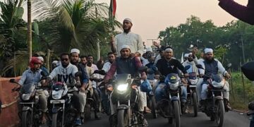 ​কেশবপুর ইউনিয়নের ভুঁইয়ার বাজারে ড. শফিকুল ইসলাম মাসুদ-এর গণসংযোগ