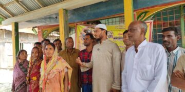 বাউফলের বগা ইউনিয়নের ৭নং ওয়ার্ডের সাবুপুরা হিন্দু মন্দির পরিদর্শন করেন পটুয়াখালী-২ আসনের মাটি ও মানুষের সেবক জননন্দিত সংসদ সদস্য ড. শফিকুল ইসলাম মাসুদ