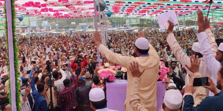 ড. শফিকুল ইসলাম মাসুদ বিপুল ভোটে সংসদ সদস্য নির্বাচিত হওয়ায় মহান আল্লাহর দরবারে শুকরিয়া আদায়ের লক্ষ্যে আয়োজিত হলো এক বিশাল “শুকরিয়া সমাবেশ”